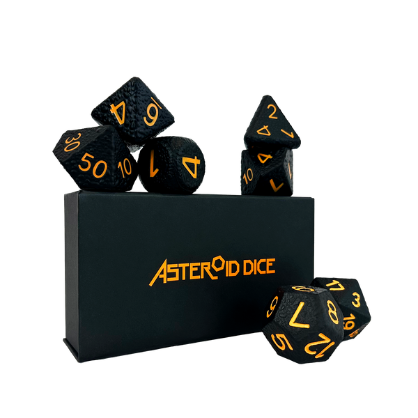 Asteroid Dice Set – Jumbo Squishy Dice for Game Night