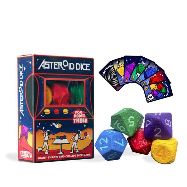 Asteroid Dice - The giant throw & collide squishy dice game!