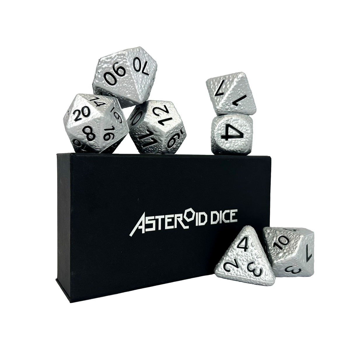 Asteroid Dice Set – Jumbo Squishy Dice for Game Night – Camden Games