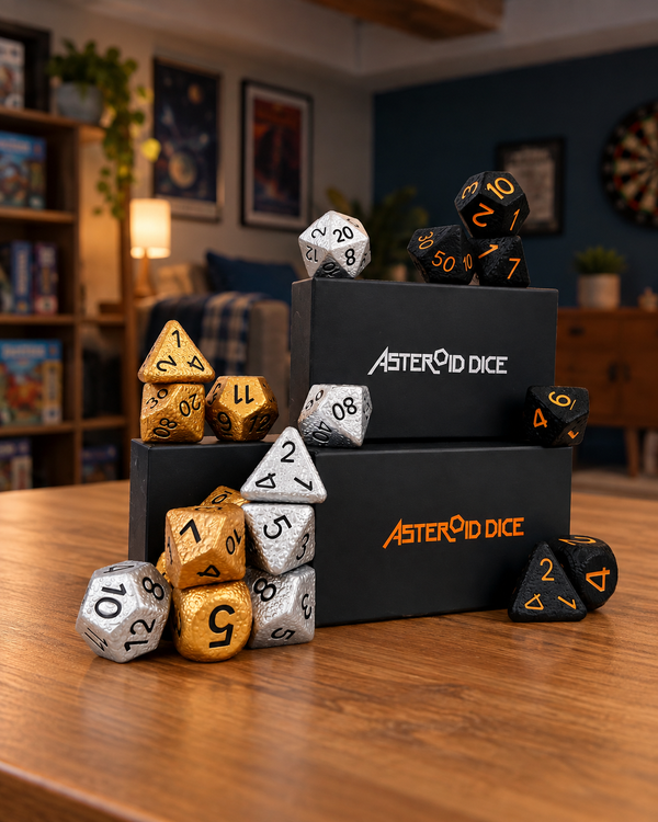 Asteroid Dice Set