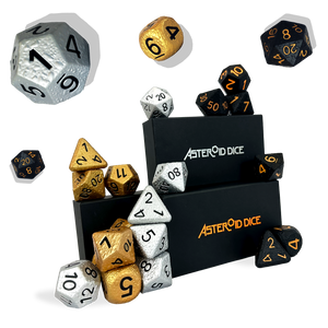 Asteroid Dice Set